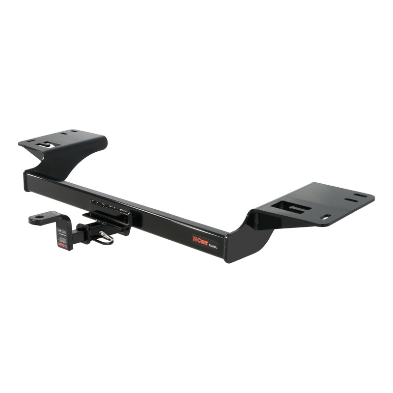 CURT 120883 Class 2 Trailer Hitch with Ball Mount, 1-1/4-In Receiver, Fits Select Lincoln MKS